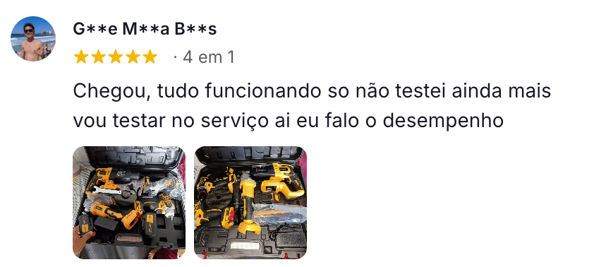 Captura da avaliação de comprador 3